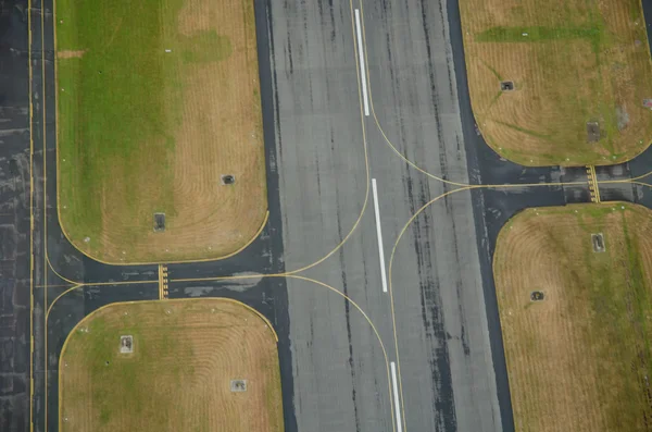 Runway Intersections - Aerial — Stock Photo, Image