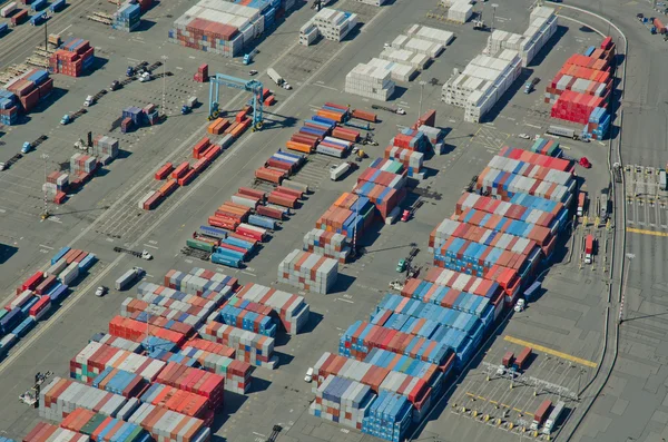 stock image Freight Operations at Port