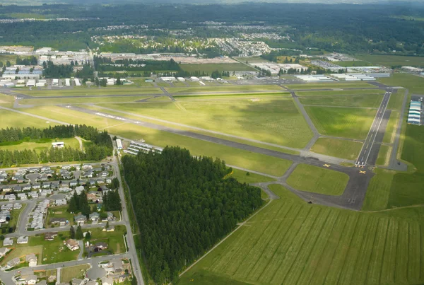Рекреаційні аеропорту в сільській місцевості — стокове фото