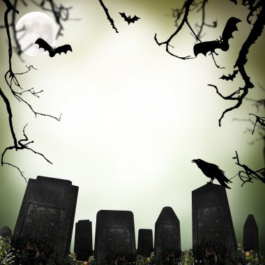 Horror background clipart