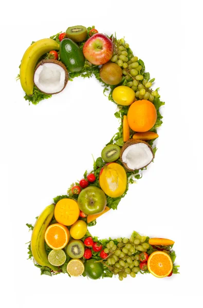 stock image Fruit number