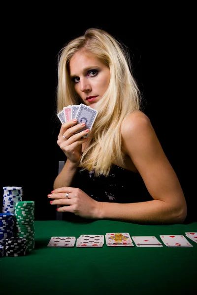 stock image Poker player