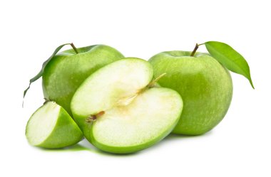 Green apples clipart