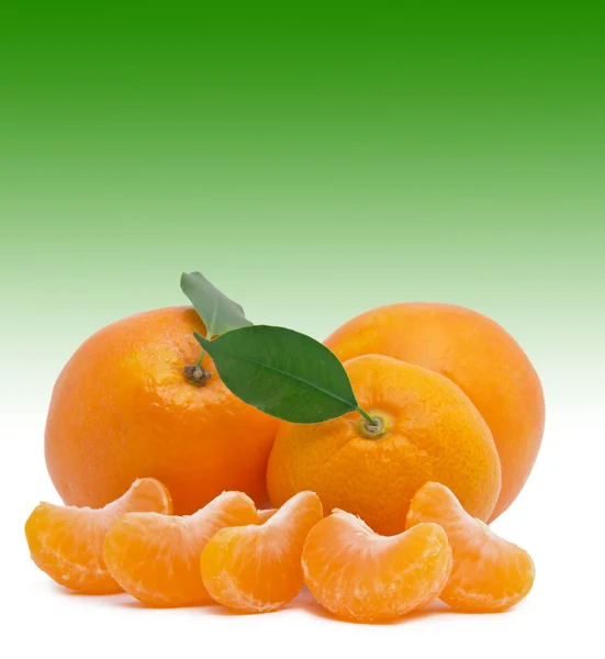 Fresh mandarines — Stock Photo, Image