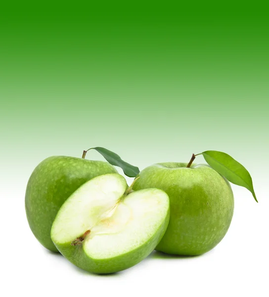 Gröna äpplen — Stockfoto