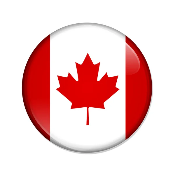 Canada button — Stock Photo, Image