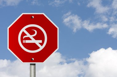 Stop Smoking Sign clipart