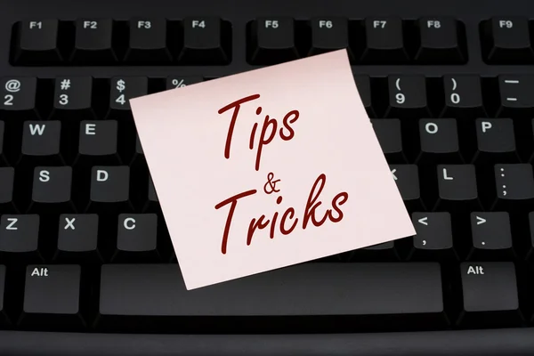 Tipps und Tricks — Stockfoto