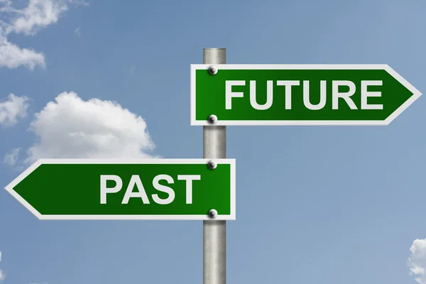 Your future and past — Stock Photo, Image