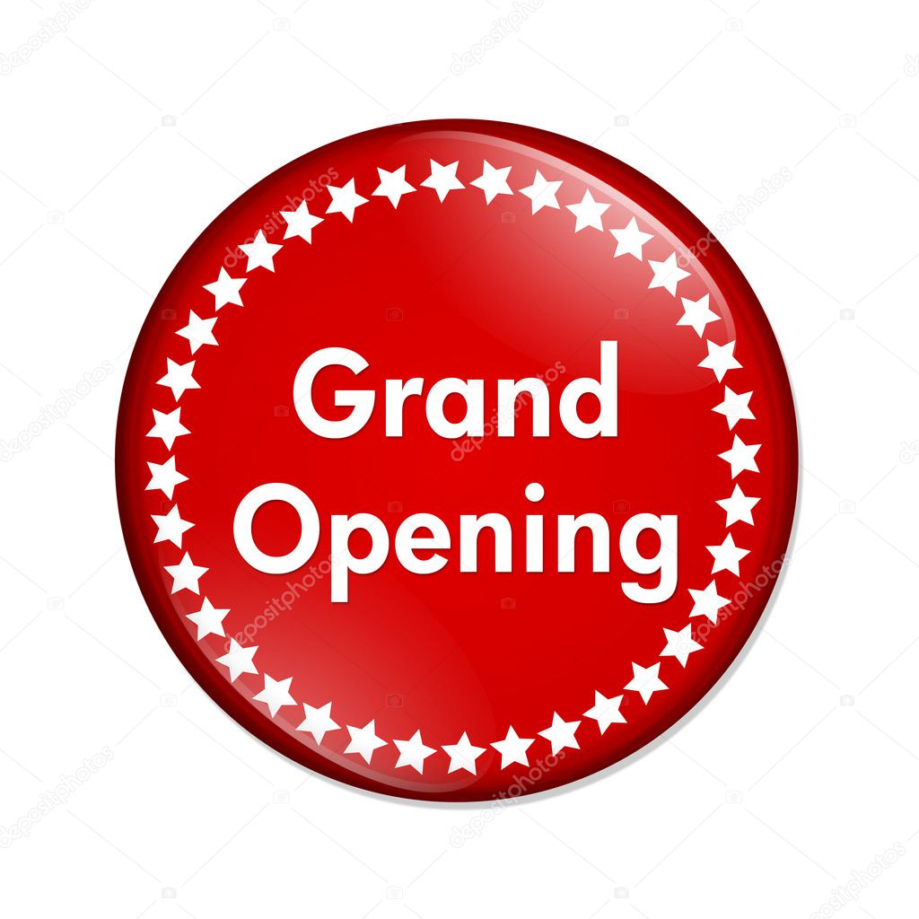 Grand Opening button