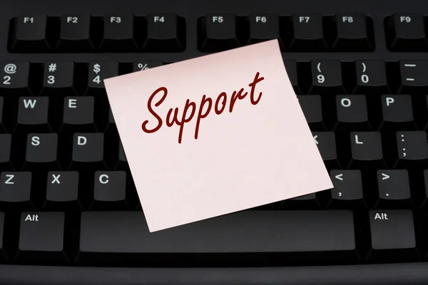 Proving internet and computer support — Stock Photo, Image