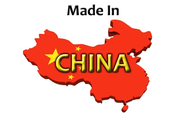 Wyprodukowano w Chinach — Zdjęcie stockowe