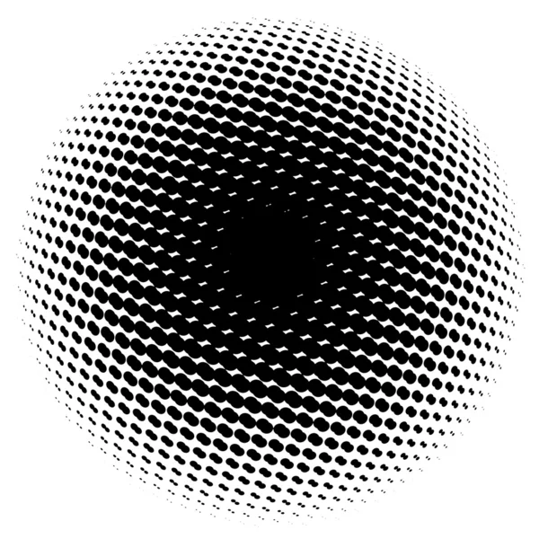 Abstrakt svart boll — Stockfoto