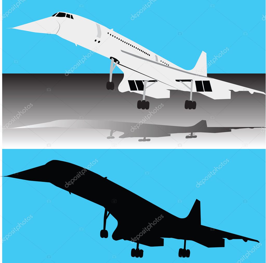 Concorde plane