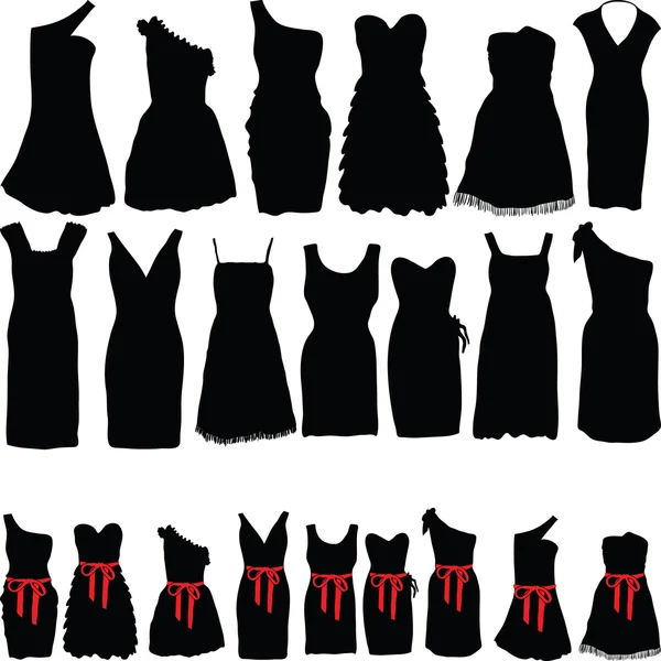 Dresses for parties — Stock Photo, Image