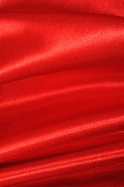 붉은 실크 배경 — 스톡 사진