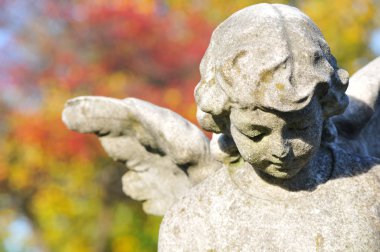 Stone angel clipart