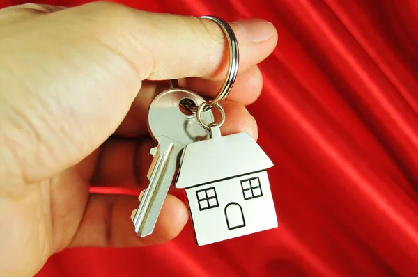 Klíč pro nový dům — Stock fotografie