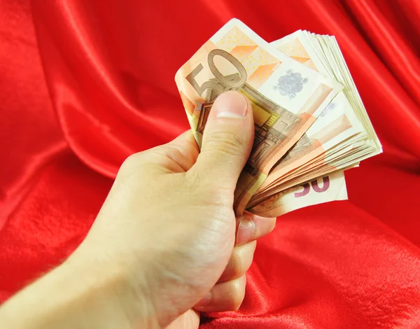 Euro cash — Stock Photo, Image