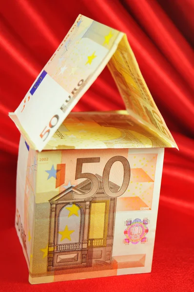 Euro casa — Foto Stock