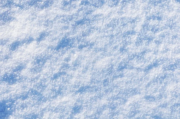 Blauer Schnee — Stockfoto
