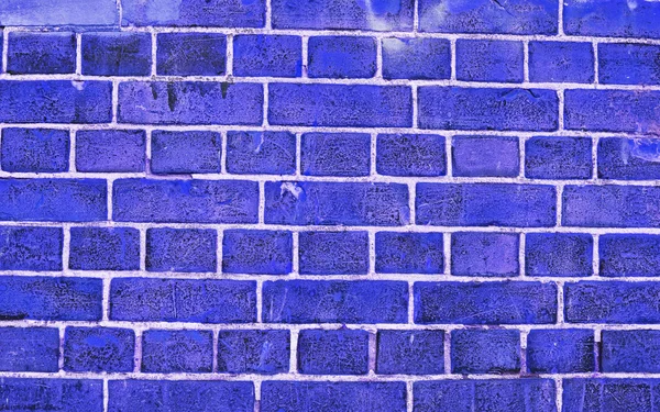 Modrá zeď — Stock fotografie