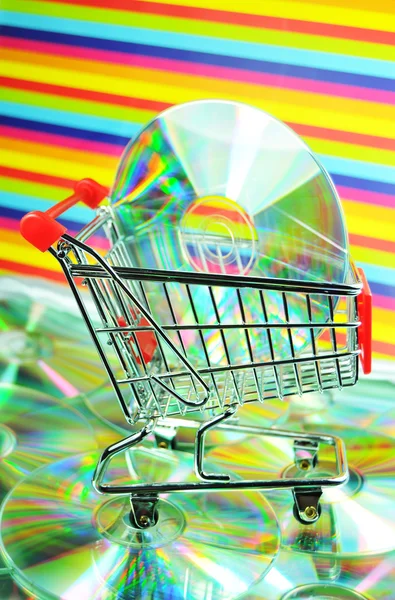 Shopping musicale — Foto Stock