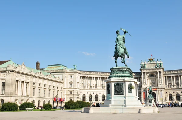 Национальная библиотека Вены — стоковое фото