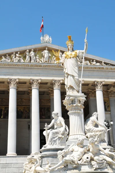Budynek parlamentu Austrii w Wiedniu — Zdjęcie stockowe