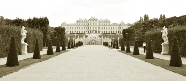 Palácio Belvedere em Viena, Áustria — Fotografia de Stock