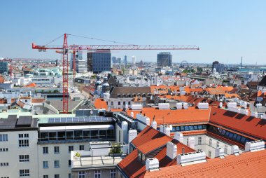 Vienna roofs clipart