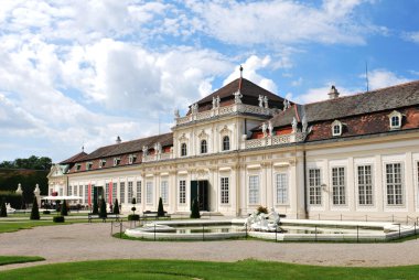 Lower Belvedere in Vienna, Austria clipart