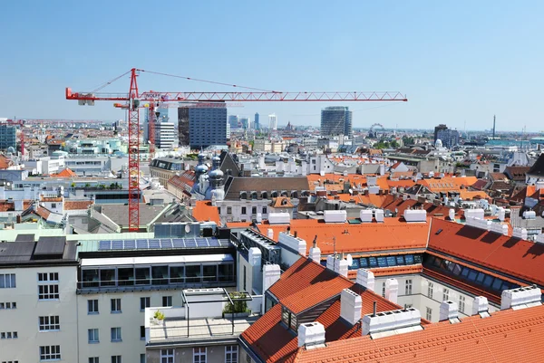 Telhados de Viena — Fotografia de Stock