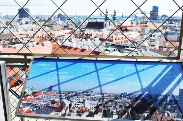 Panorama Wiednia — Zdjęcie stockowe