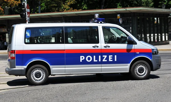 Politie-auto — Stockfoto