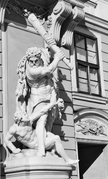 Wiedeń, austria - detal architektoniczny — Zdjęcie stockowe