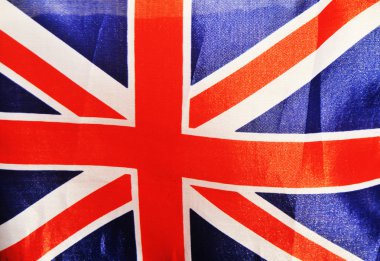 Vintage UK Union Jack flag clipart