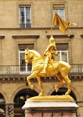 Statue in Paris clipart