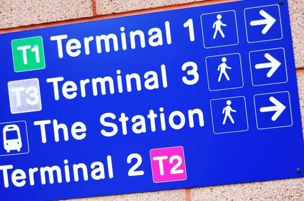 stock image Airport sign