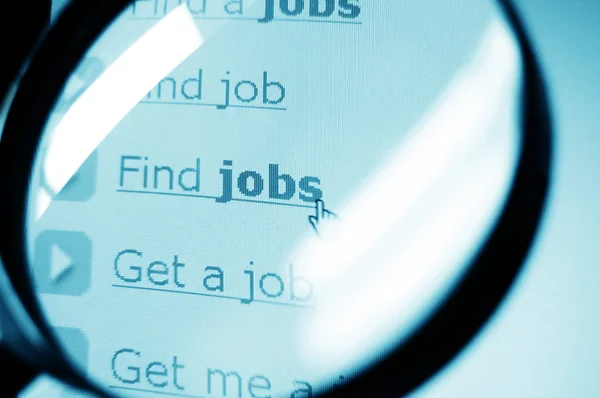 Encontrar empregos — Fotografia de Stock