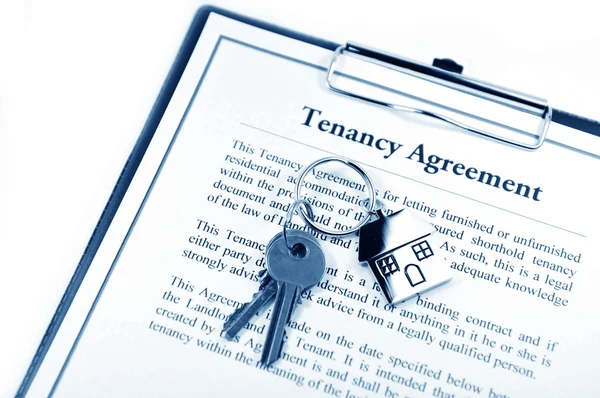 Tenancy agreement — Stock Photo, Image