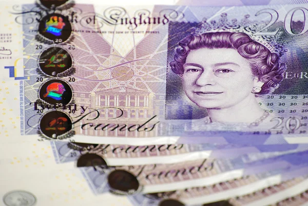 Britse ponden — Stockfoto