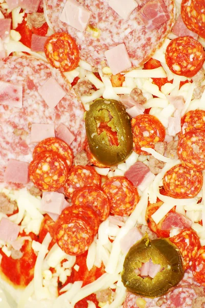 Zutaten für Pizza — Stockfoto