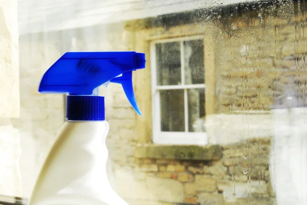 Detergente per finestre — Foto Stock