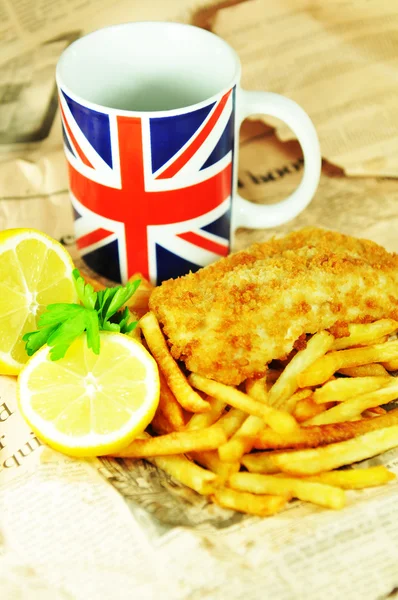Fish and chips — Stock Fotó