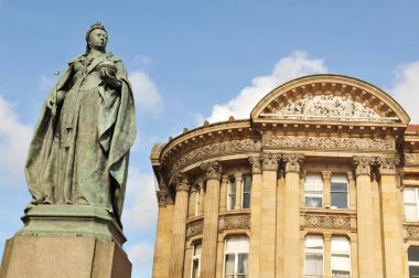 Kraliçe victoria heykel Birmingham
