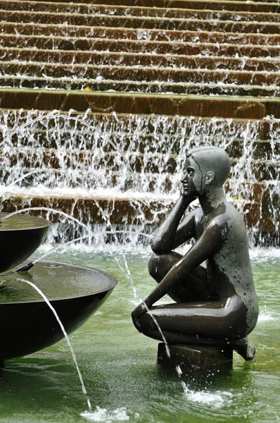 Fontaine à Birmingham, Royaume-Uni — Photo