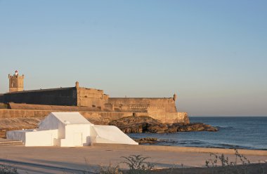 Saint Julian Fort 'Forte Sao Juliao da Barra' clipart