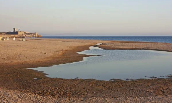 El lago de Carcavelos playa —  Fotos de Stock