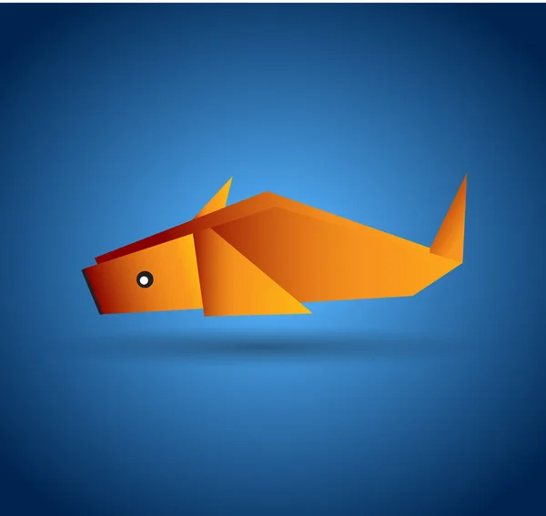 Origami vectoriel Animal — Image vectorielle